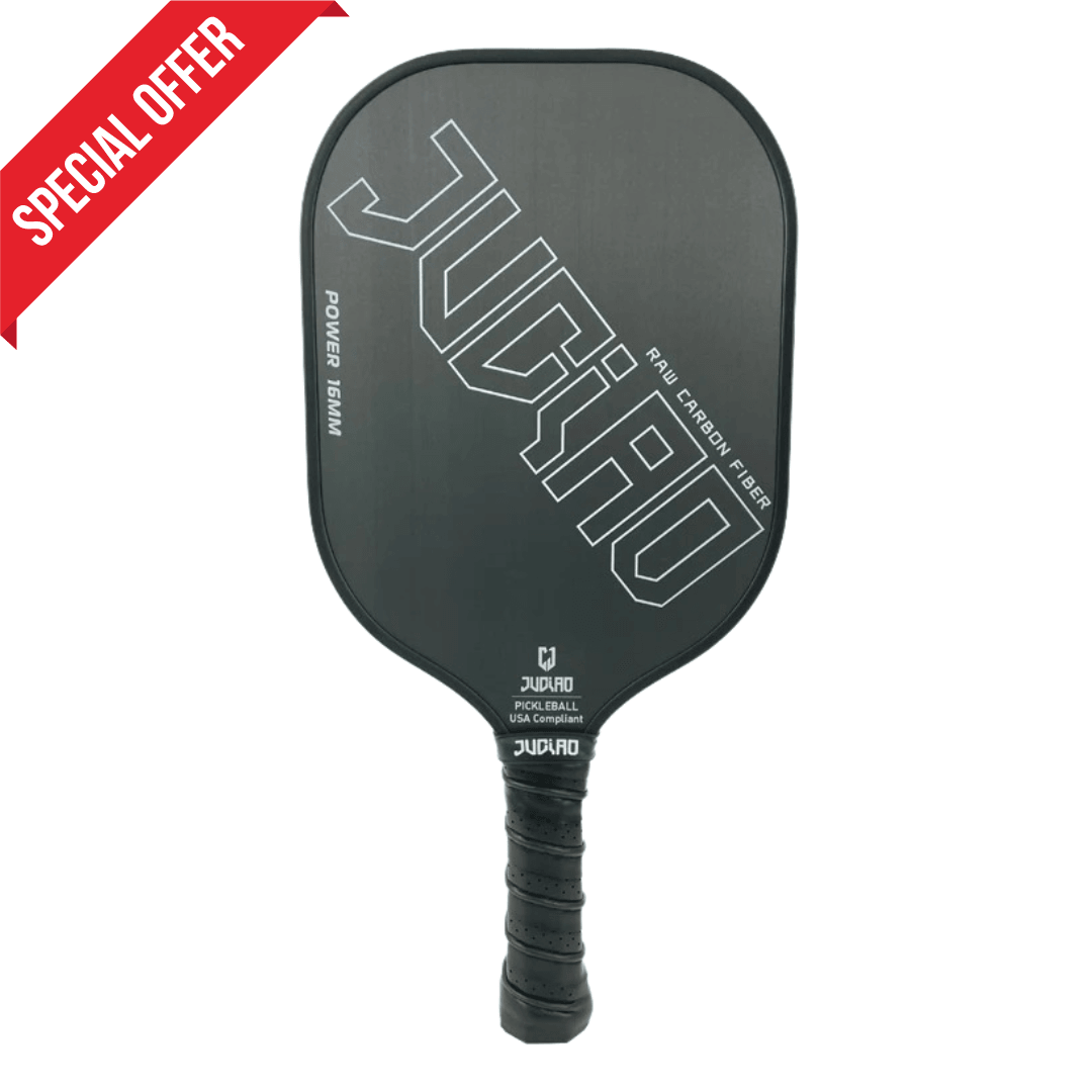 JCO PRO "BLACK" Thermoformed 16mm Raw Carbon Super Spin Paddle