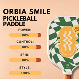 Orbia Smile Carbon Fiber Pickelball Paddle - My Pickleball Equipment