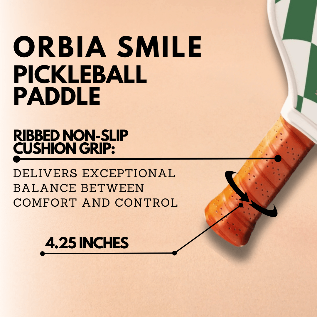 Orbia Smile Carbon Fiber Pickelball Paddle - My Pickleball Equipment