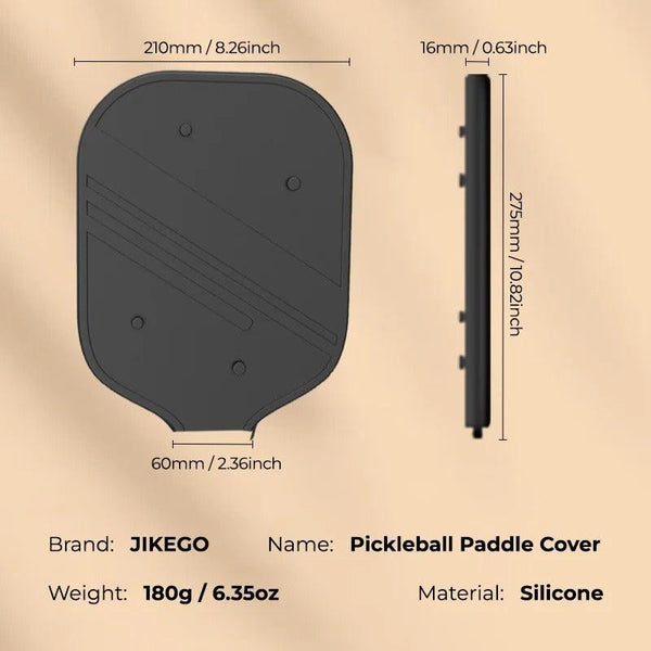 JIKEGO Pickleball Silicone Paddle Cover - My Pickleball Equipment